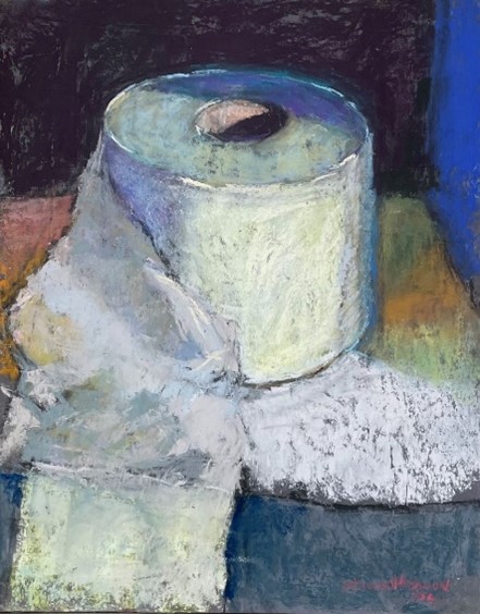 January 2025: This month, in our first guest blog, we are joined by Carol Strock Wasson from Indiana.  She is a signature member of American Women Artists, a Master Pastelist member of Chicago Pastel Painters, and a kind and generous lady with a great sense of humor! Here she shares with us some great tips for painting all things white… 